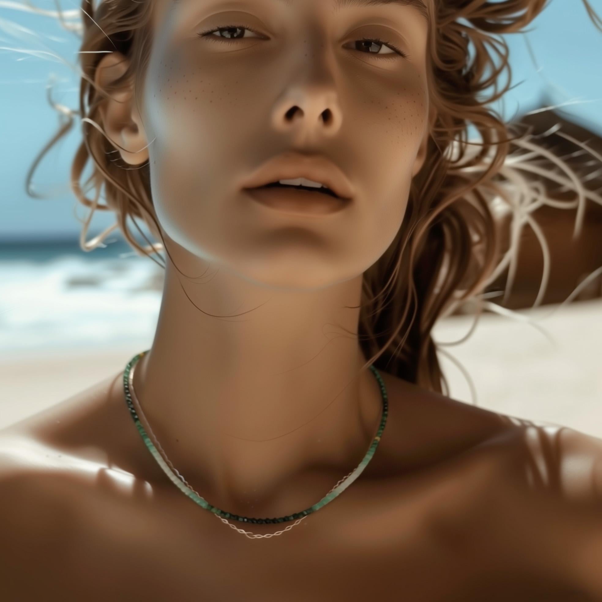 Collana di smeraldi Ombre May in oro 14K II - da Bombyx House in vendita 1