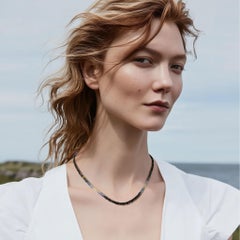 Pietra di nascita di settembre Collana Ombre di zaffiri blu II - da Bombyx House