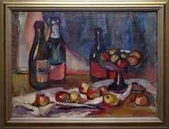 Natura morta con mele, 1961. Tela, olio, 50x70 cm. Firmato