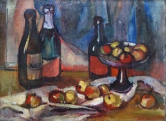Still life with apples  1961. Canvas, oil, 50x70 cm