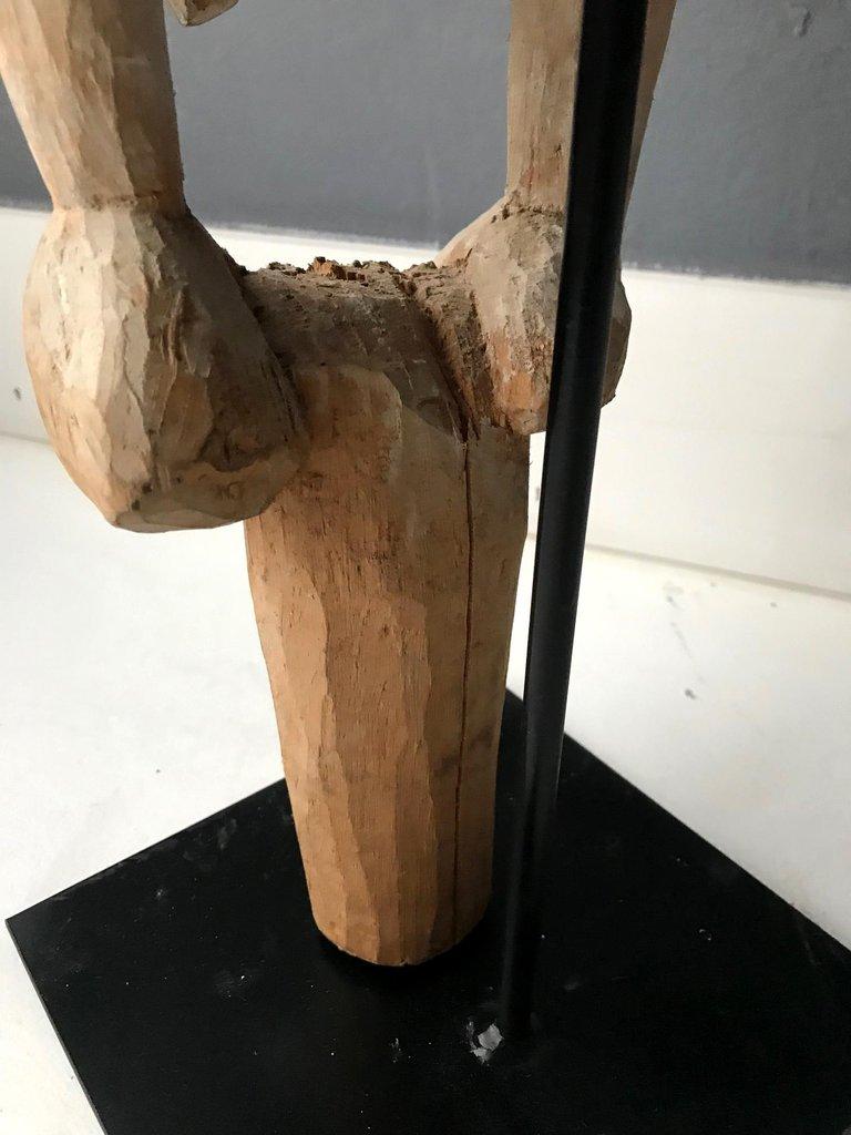 Bis Pole Sculpture by Asmat People For Sale 1