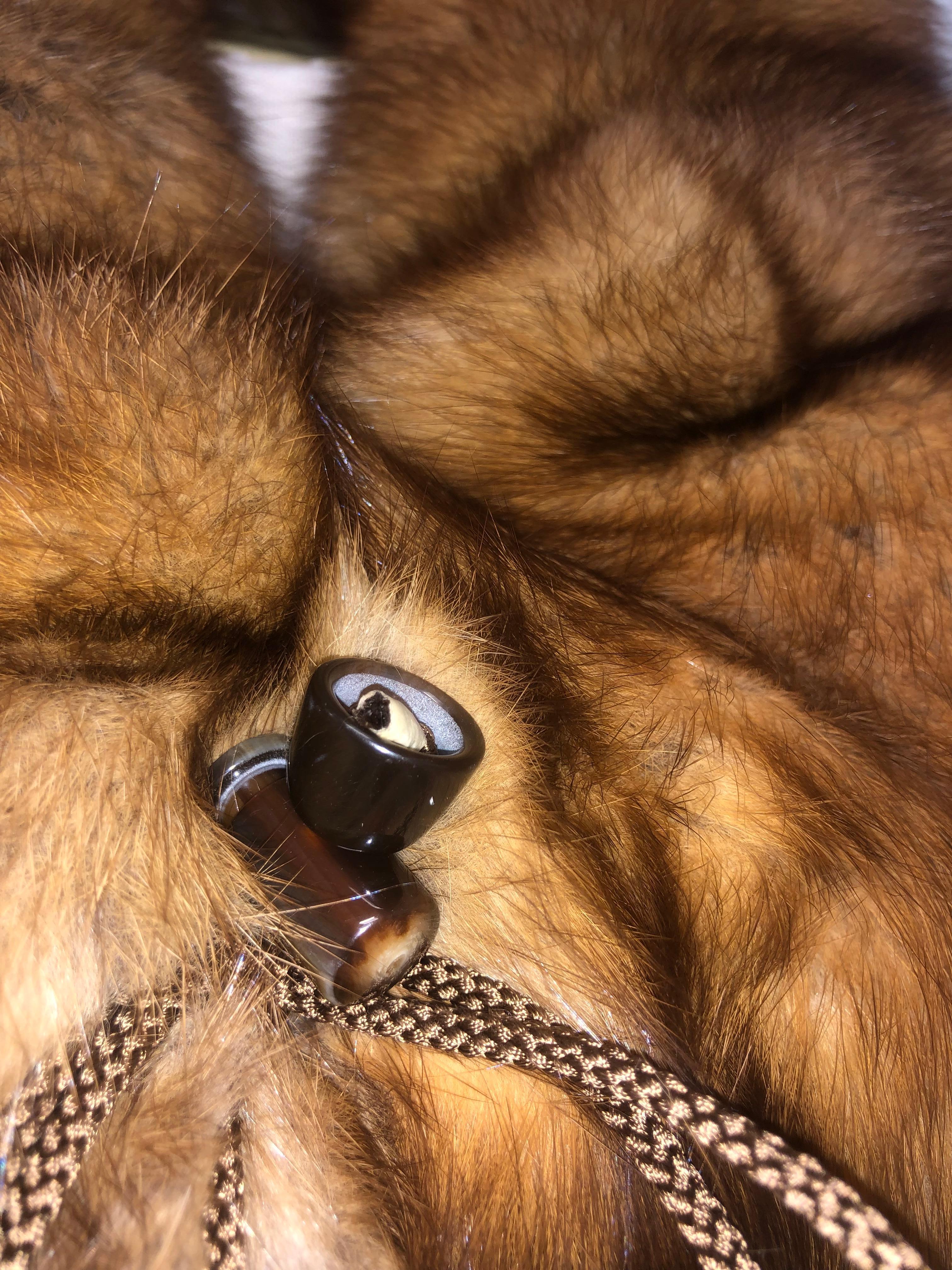 Bisang Russian Sable fur coat size 14-16 tags 65000$ For Sale 12