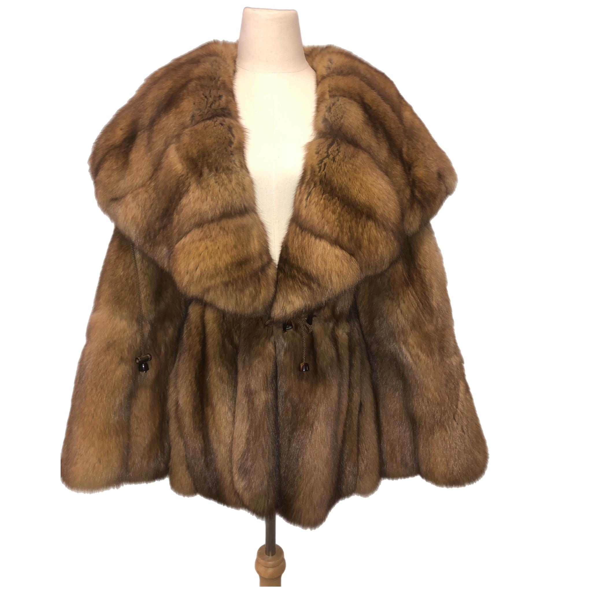 Manteau russe Bisang en fourrure de zibeline taille 14-16 étiquettes 65000$ Neuf - En vente à Montreal, Quebec