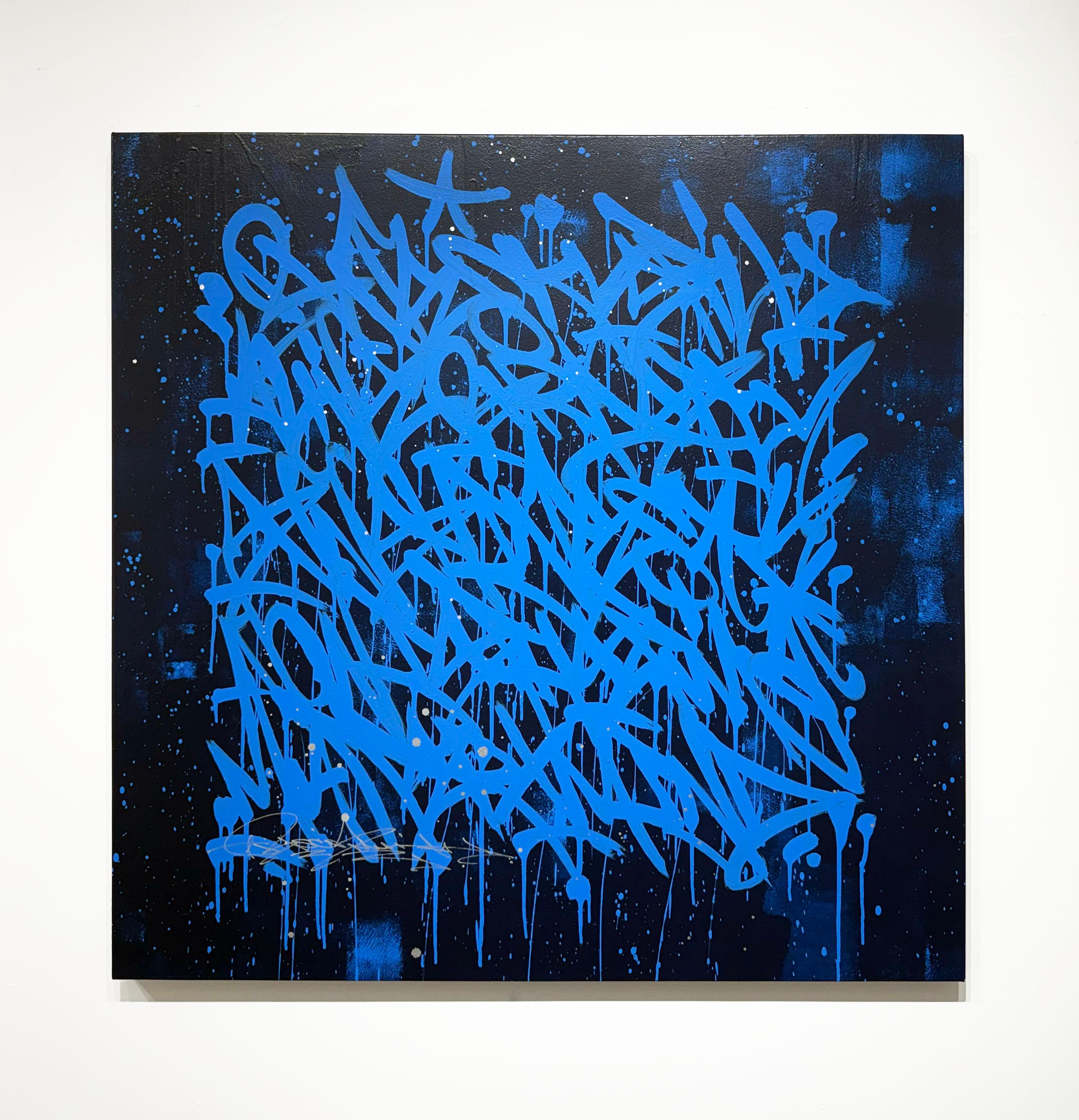 Materie über Geist (Streetart), Painting, von Bisco Smith