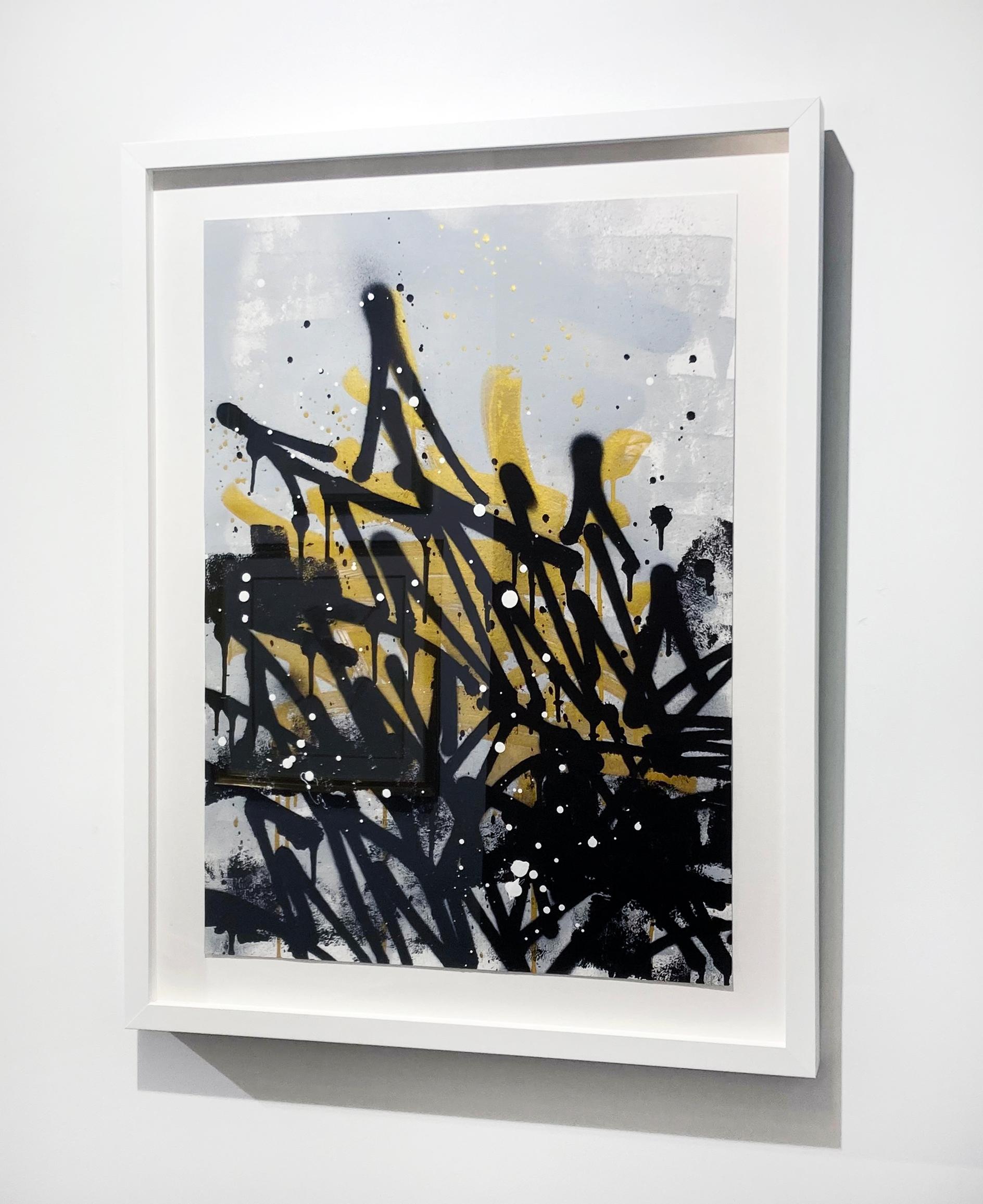 Sintonizza/accorda 01 - Abstract Painting Grigio di Bisco Smith