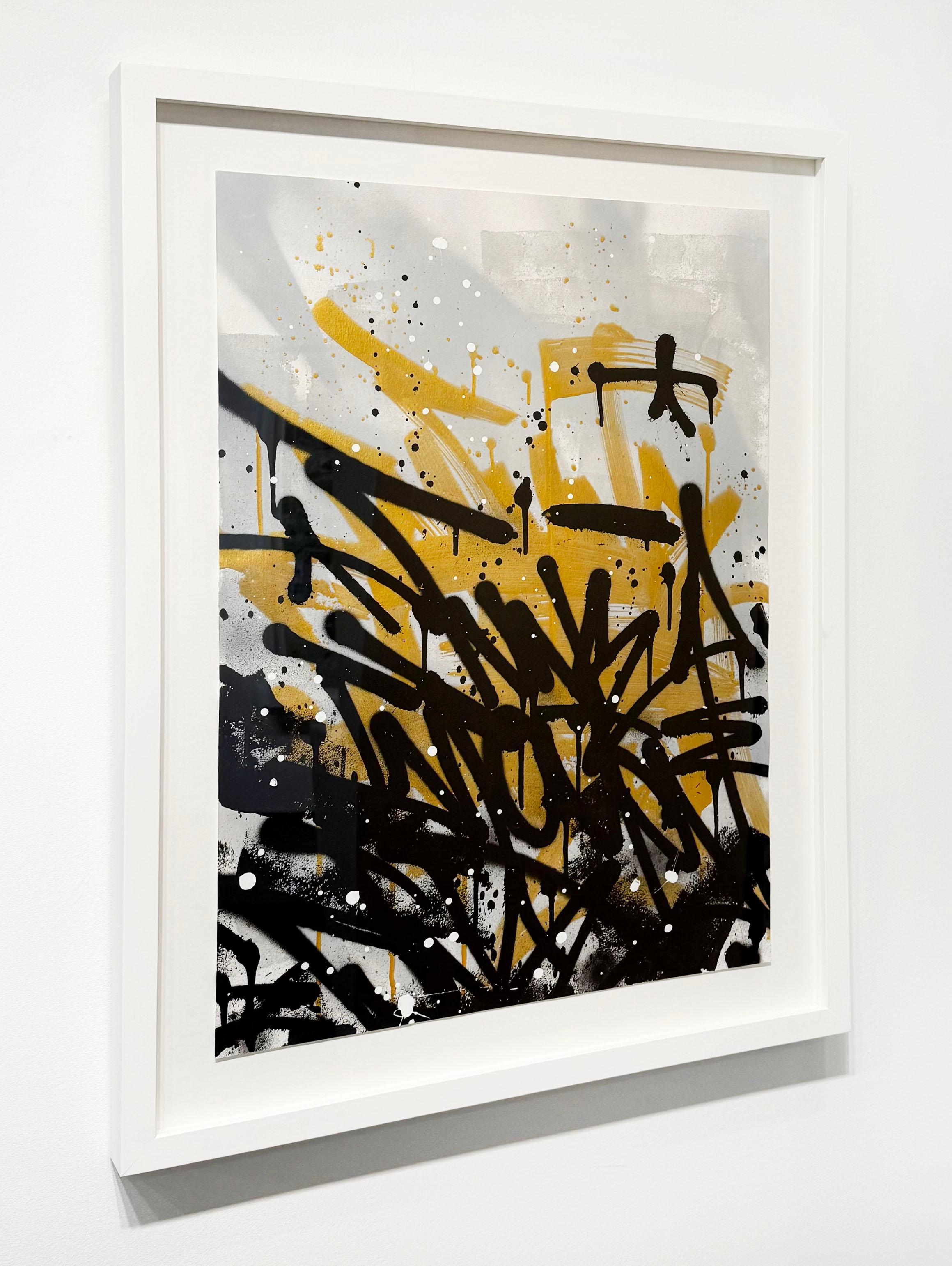 Sintonizza/accorda 03 - Abstract Painting Beige di Bisco Smith