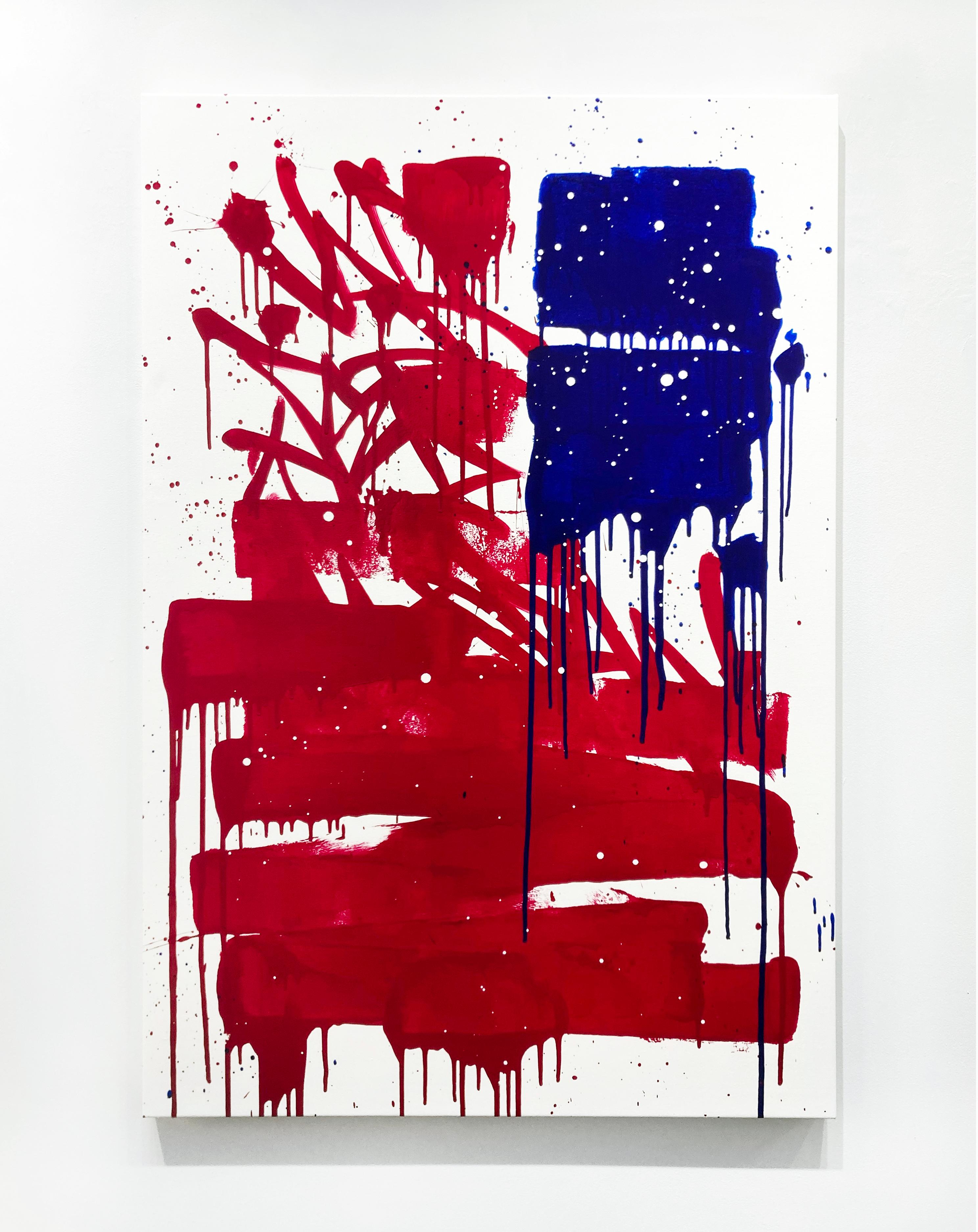 Unite / Linee sottili 02 - Painting di Bisco Smith