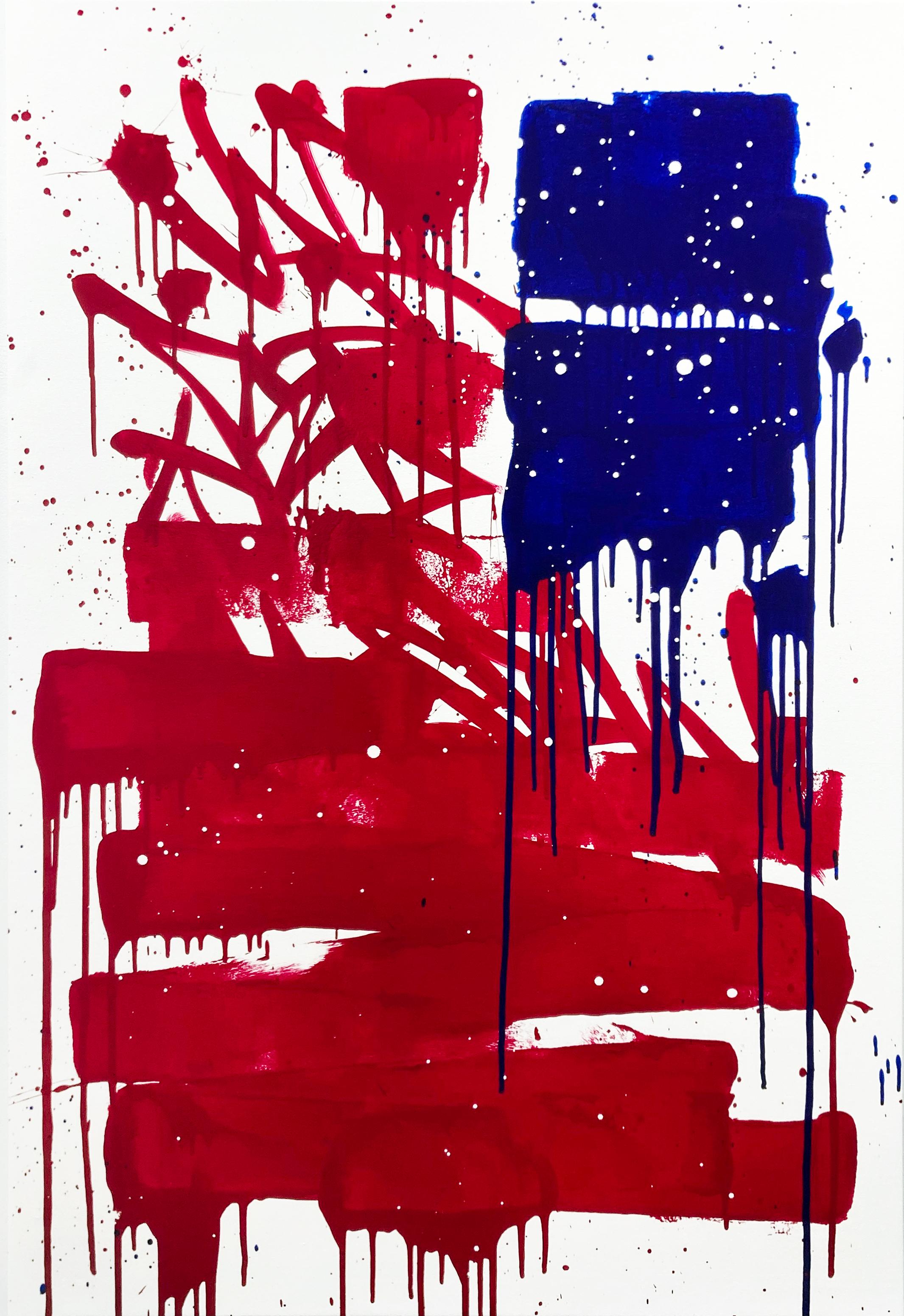 Abstract Painting di Bisco Smith - Unite / Linee sottili 02