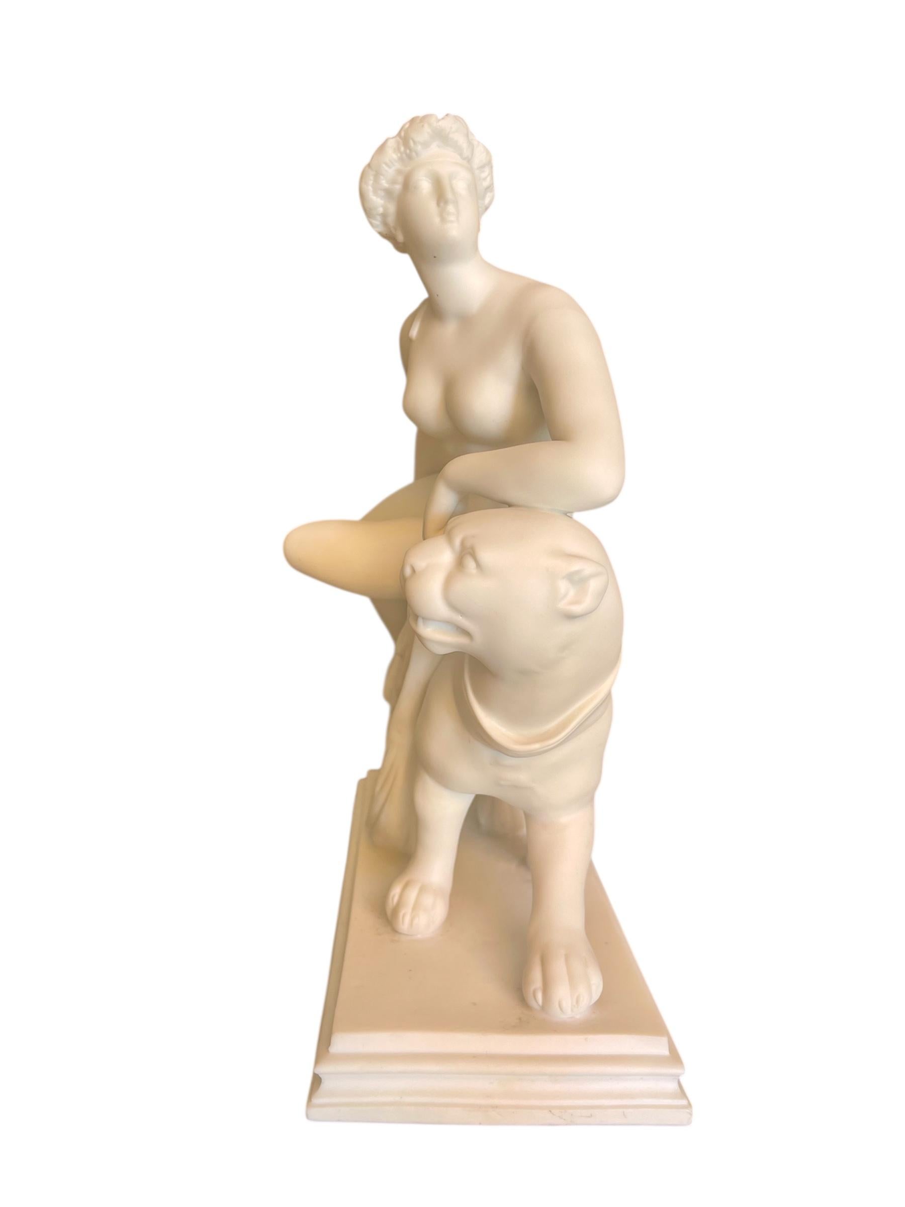 Biscuit, Arianne Riding a Panther, XXth century For Sale 2