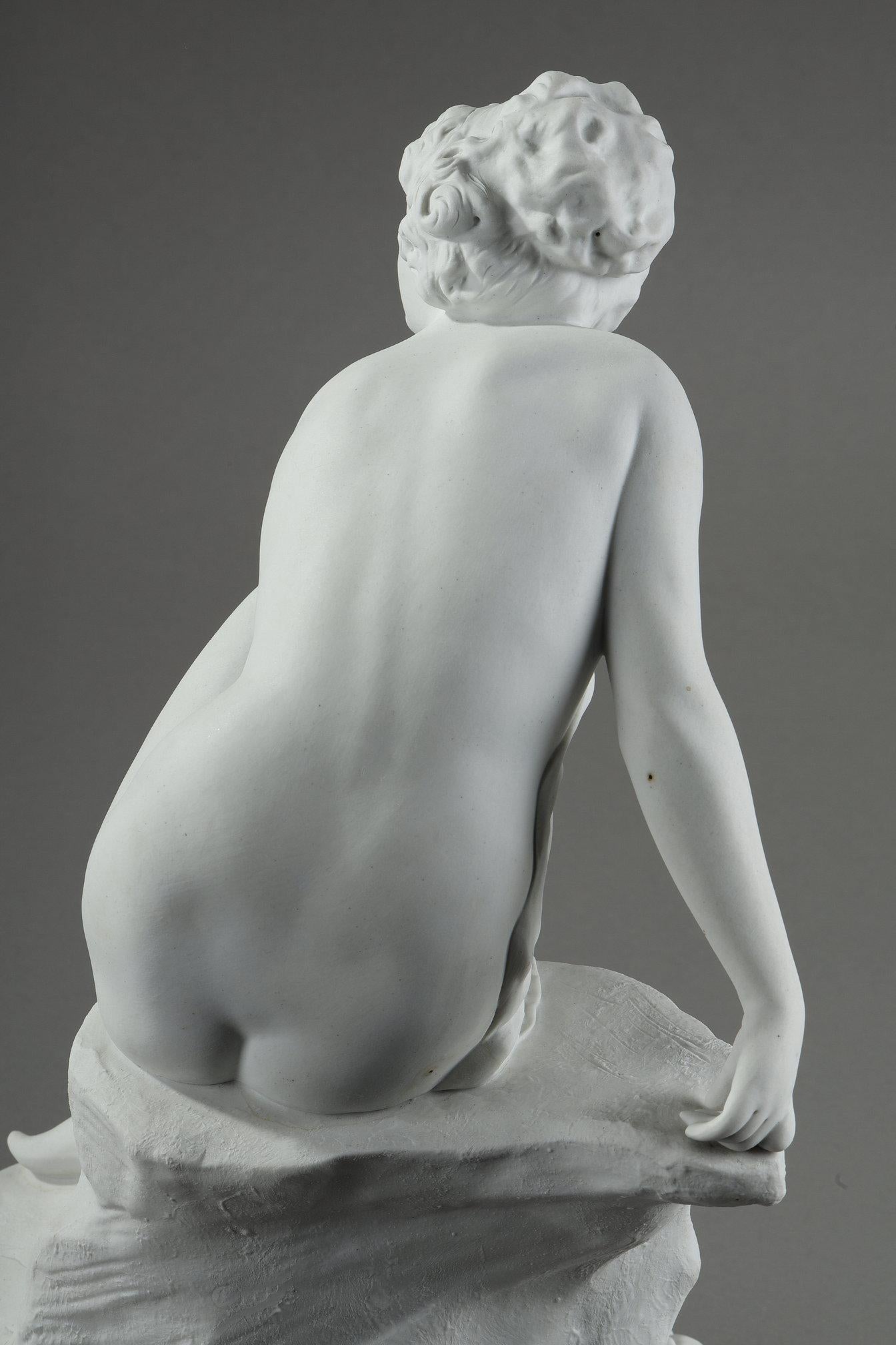 Skulptur aus Biskuitporzellan von Raphaël Nannini 5