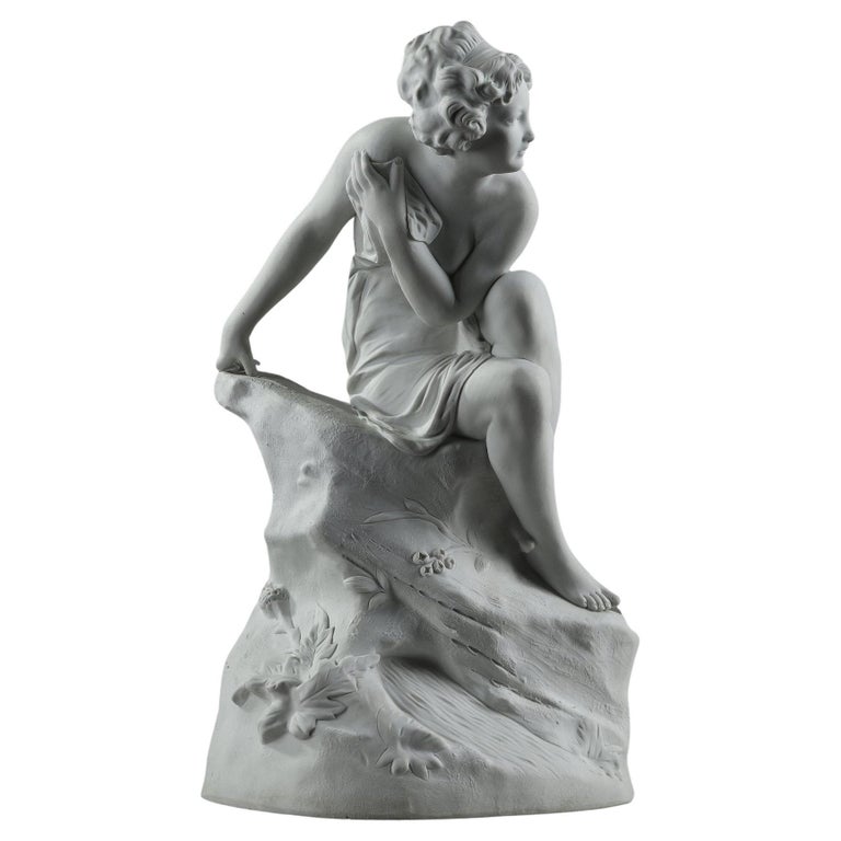 Ancien Buste Wagner Signé Nannini - Biscuit Porcelaine
