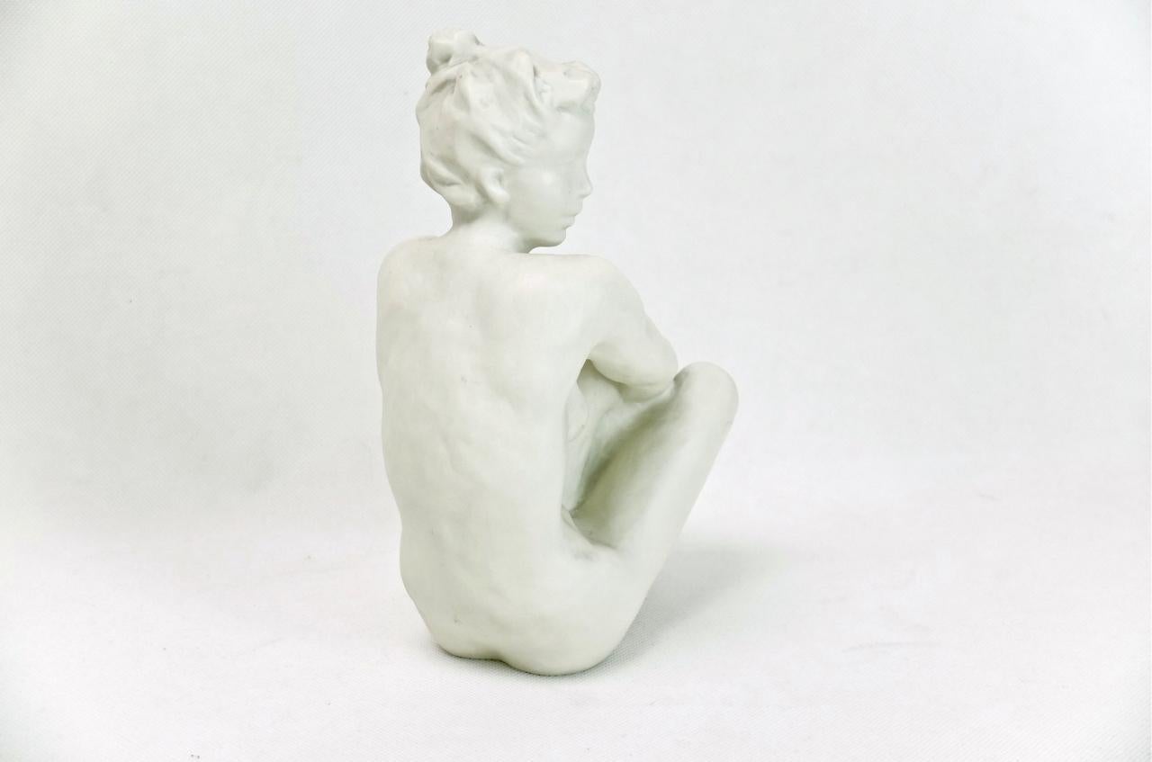 Bisquit porcelain figure, 