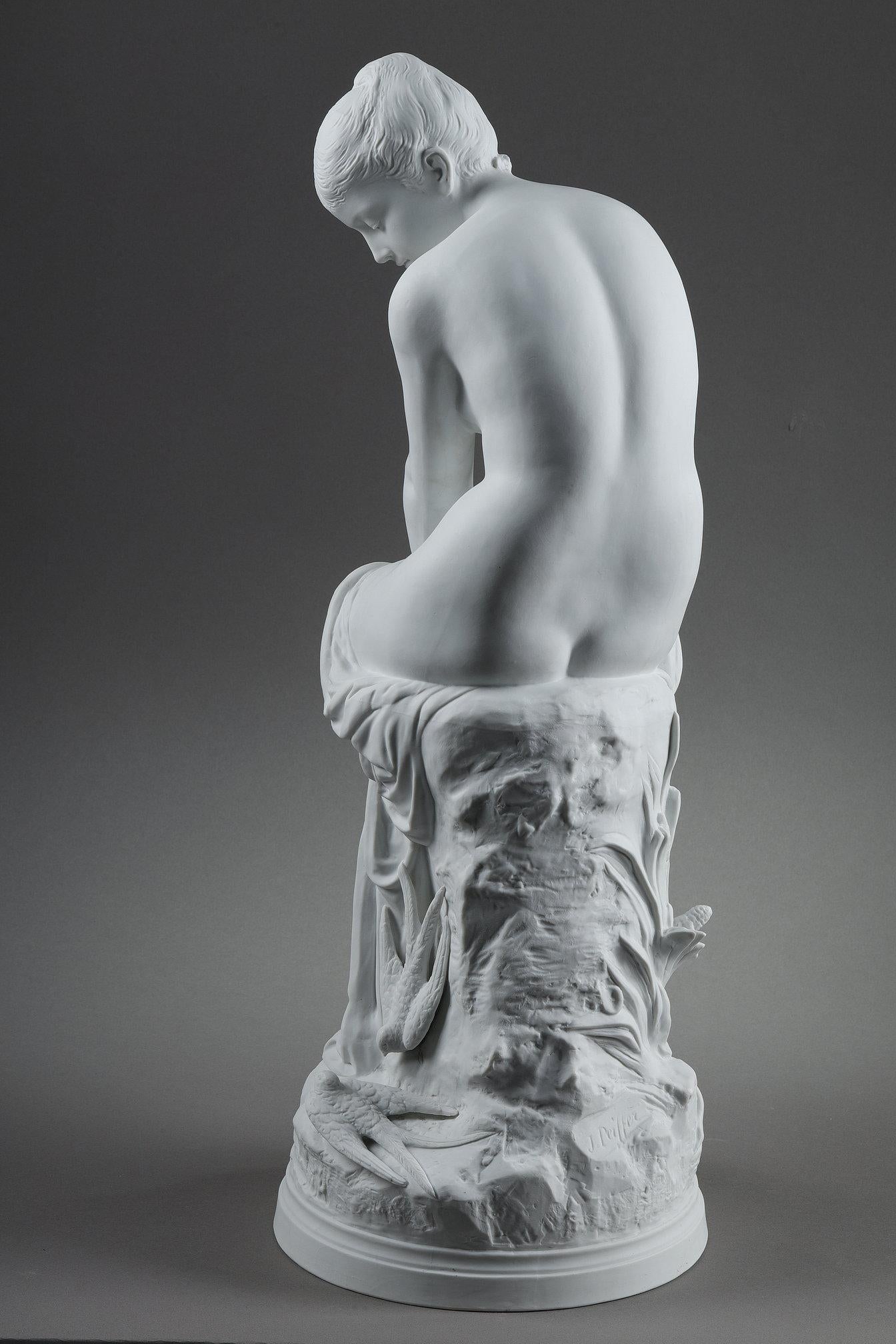 Fine XIX secolo Scultura in biscotto 