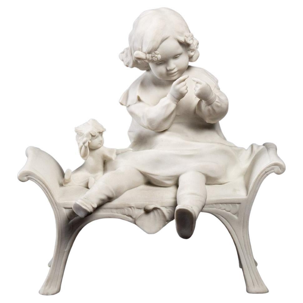 Biscuit Statue