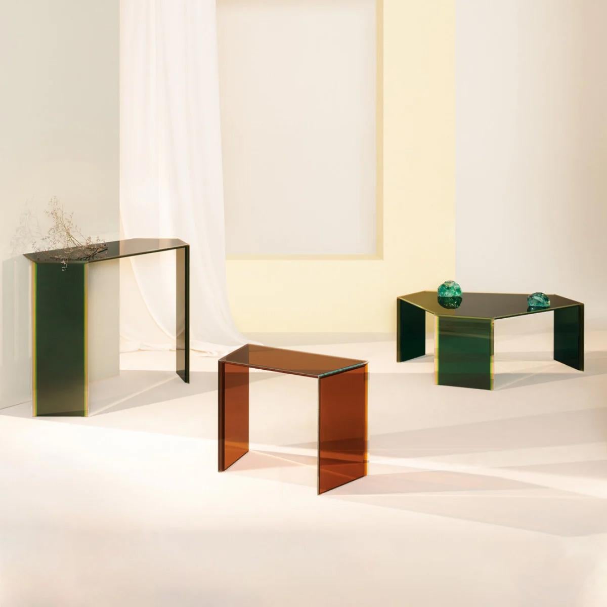 Contemporary BISEL Side Table, by Patricia Urquiola for Glas Italia For Sale