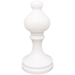 Vintage Table Lamp by Ivan Jakes for Valašské Meziříčí, Bishop Chess Figure, 1970s
