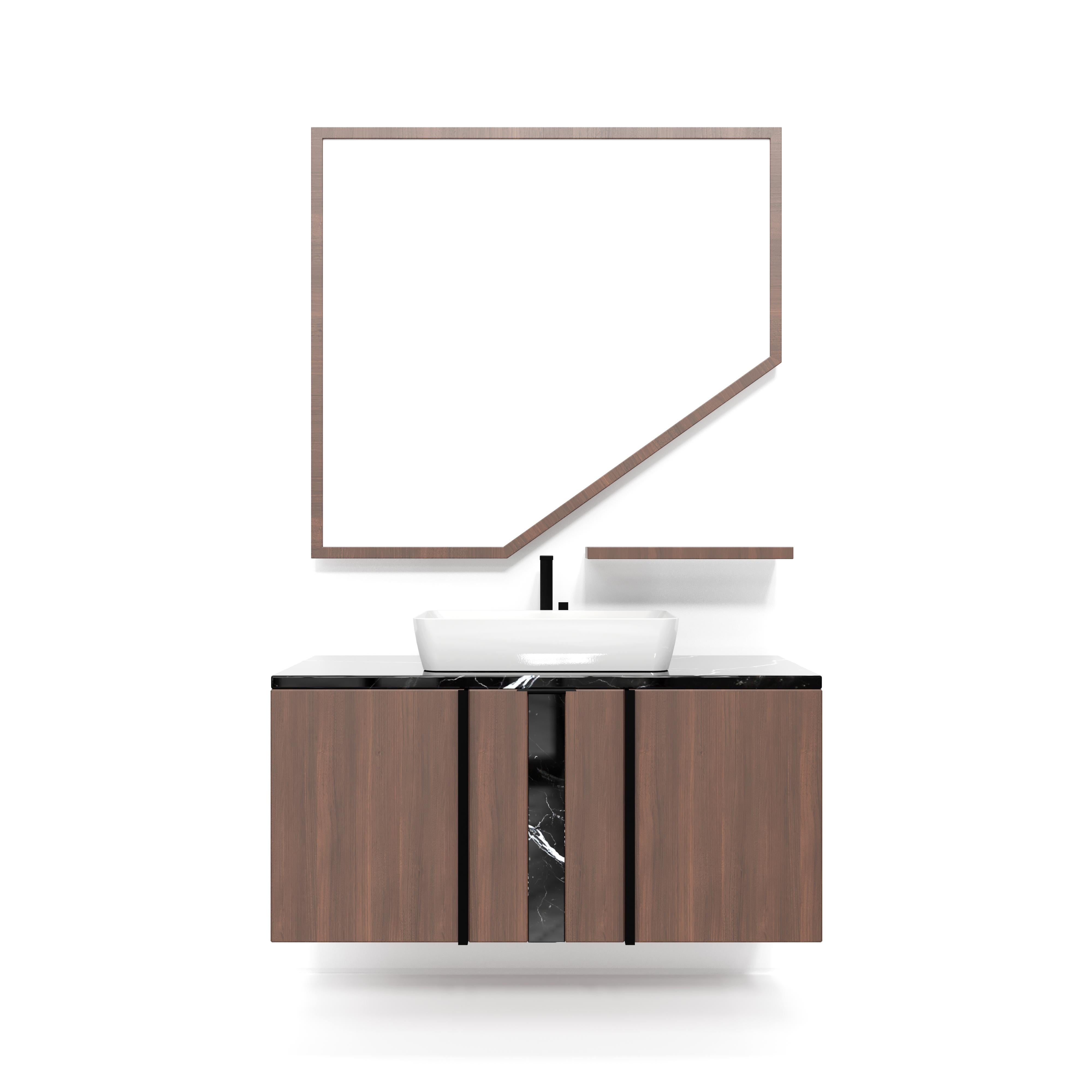 Bishop SW 100 schrank und spiegel von Estro Collezioni (Postmoderne) im Angebot