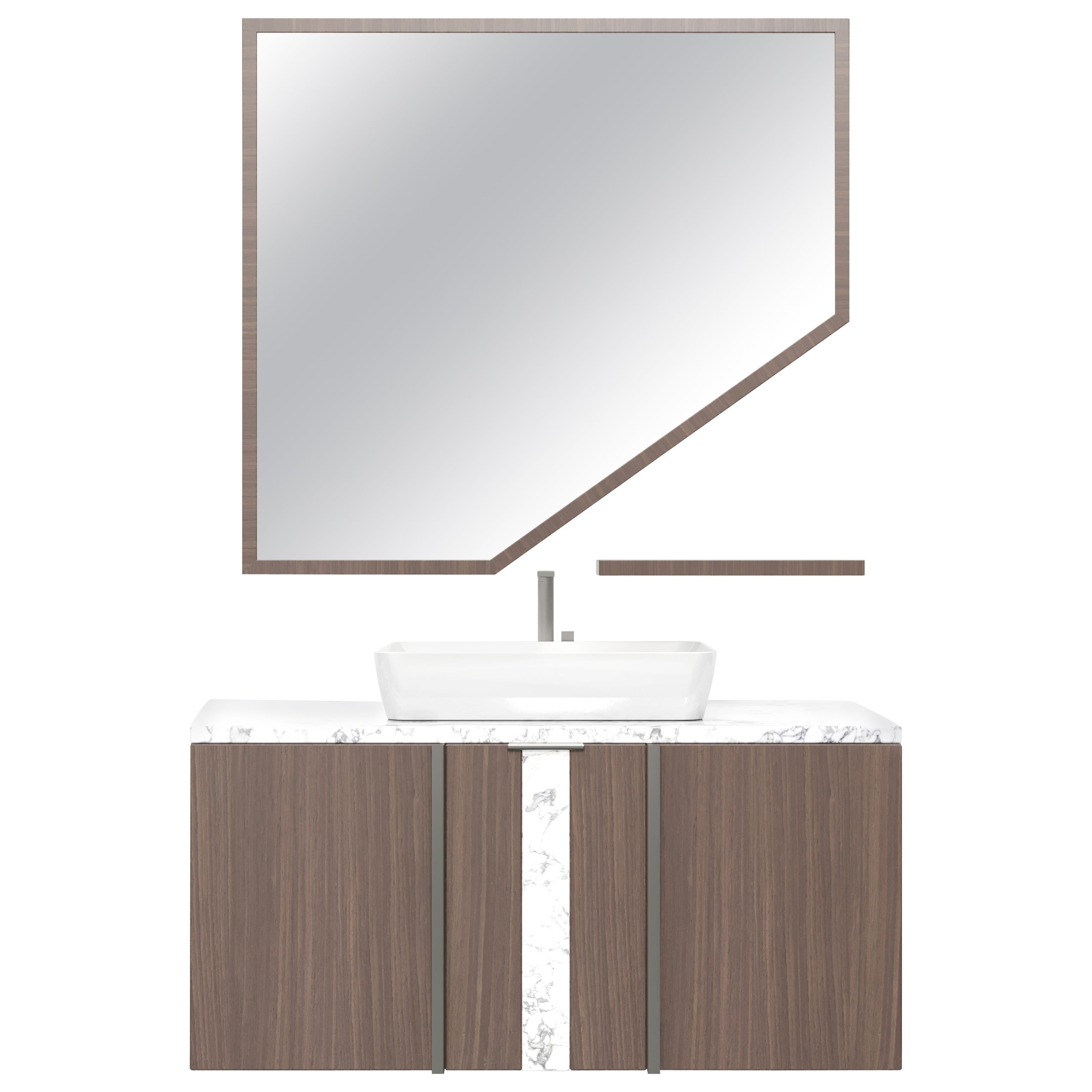 Bishop SW 100 schrank und spiegel von Estro Collezioni im Angebot