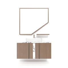 Bishop SW 160 Cabinet and Mirror by Estro Collezioni