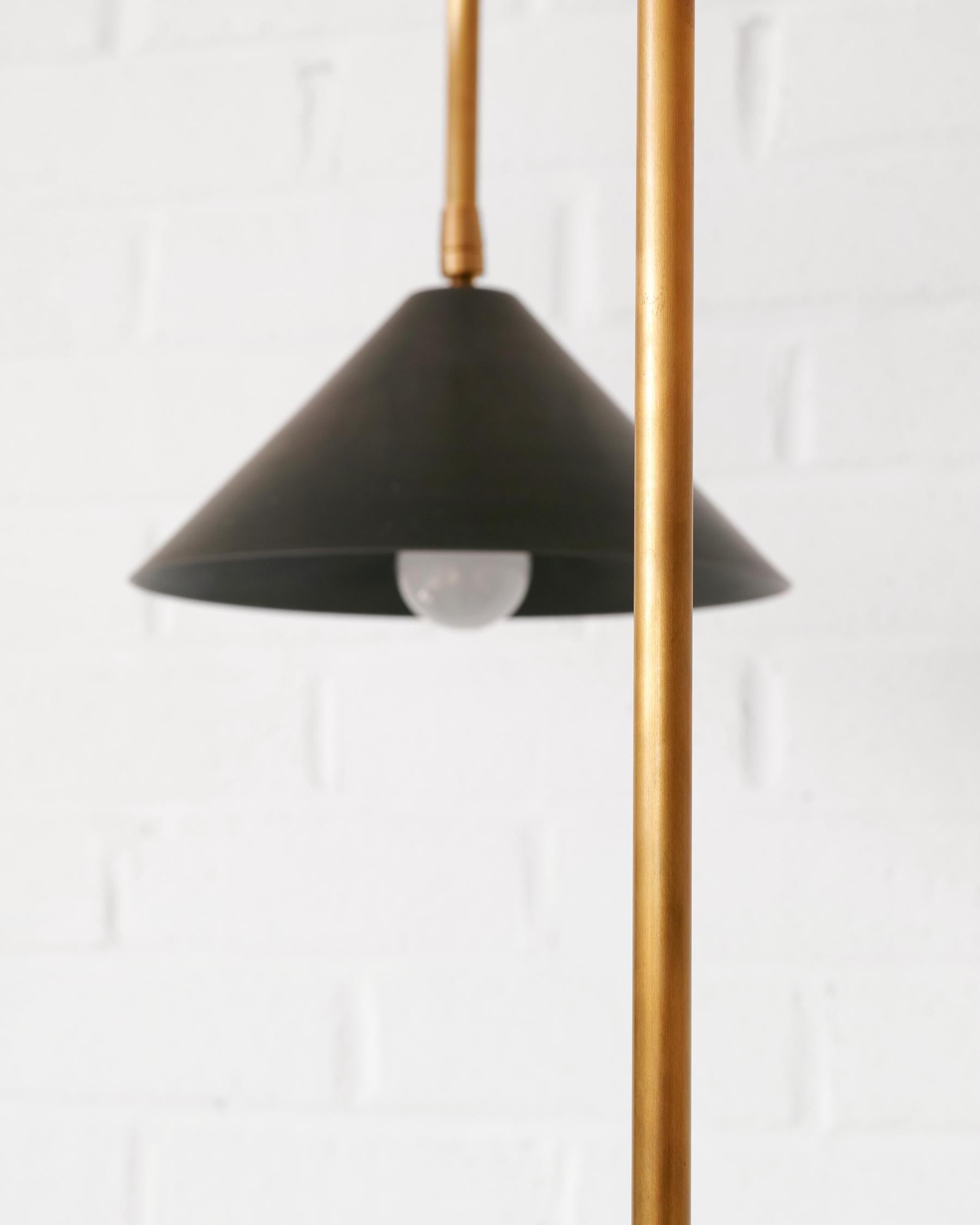 Lampada da terra BISHOP di John Sorensen-Jolink per Coil + Drift In condizioni buone in vendita a Brooklyn, NY