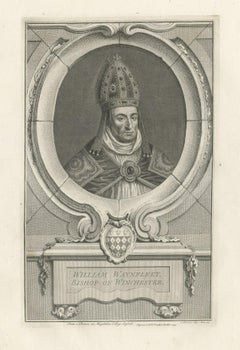 Bishop William Waynflete, Founder of Magdalen College School in Oxford, ca.1750