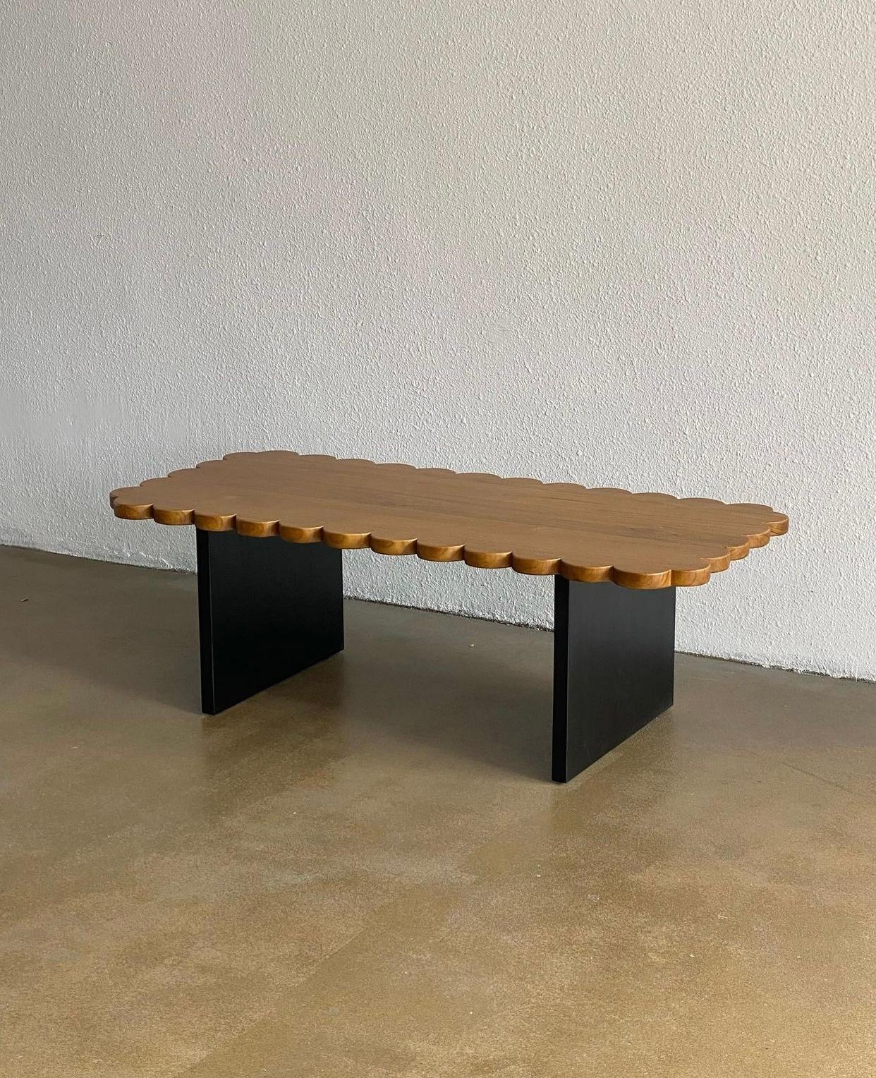 Biskut Coffee Table by Studio Kallang
Dimensions: W 130 x D 60 x H 42 cm
Materials: Solid Sungkai.
Finish: Natural, Matte Black.

STUDIO KALLANG IS A SINGAPORE AND SEATTLE BASED PROJECT FOCUSING ON OBJECTS DESIGNED BY FAEZAH SHAHARUDDIN.
PIECES ARE