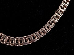 Bismark necklace in 8 karat gold. Mid-20th C