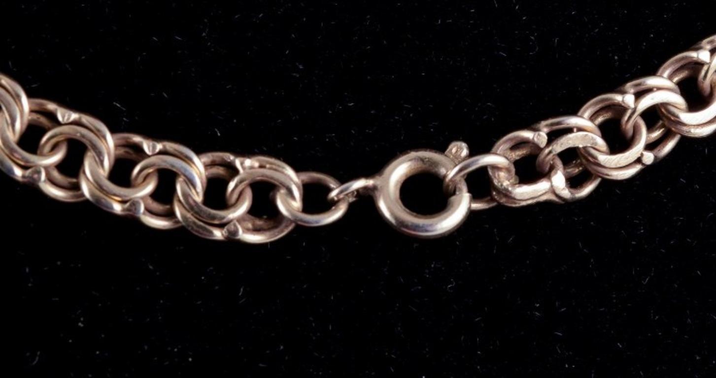 De las mujeres Collar Bismark de oro de 8 quilates. Mediados del siglo XX en venta