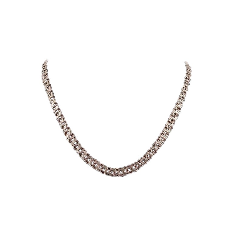 Collana Bismark in oro 8 carati. Metà del XX secolo