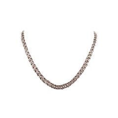 Collar Bismark de oro de 8 quilates. Mediados del siglo XX