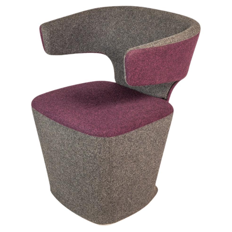 "Bison" Chair in Mohair by Simon Pengelly for Allermuir, United Kingdom, c. 2010 For Sale