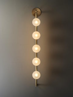 Bisou Wall Light or Sconce in Brass & Glass, Blueprint Lighting, 2021