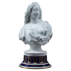 Bisque Bust, "Allegory of Spring", by Charles-Auguste Arnaud and Henri Ardant