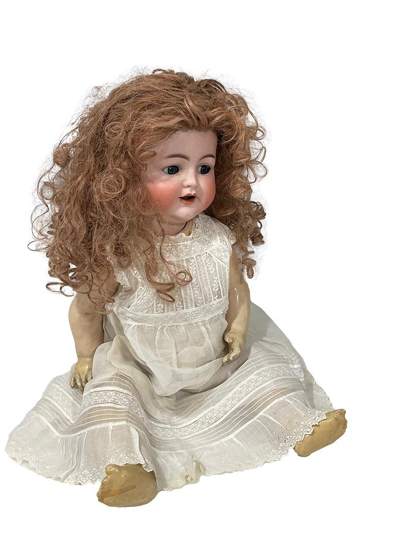 Bisque doll by Simon & Halbig for Kämmer Reinhardt, Germany, ca 1900 For Sale 3