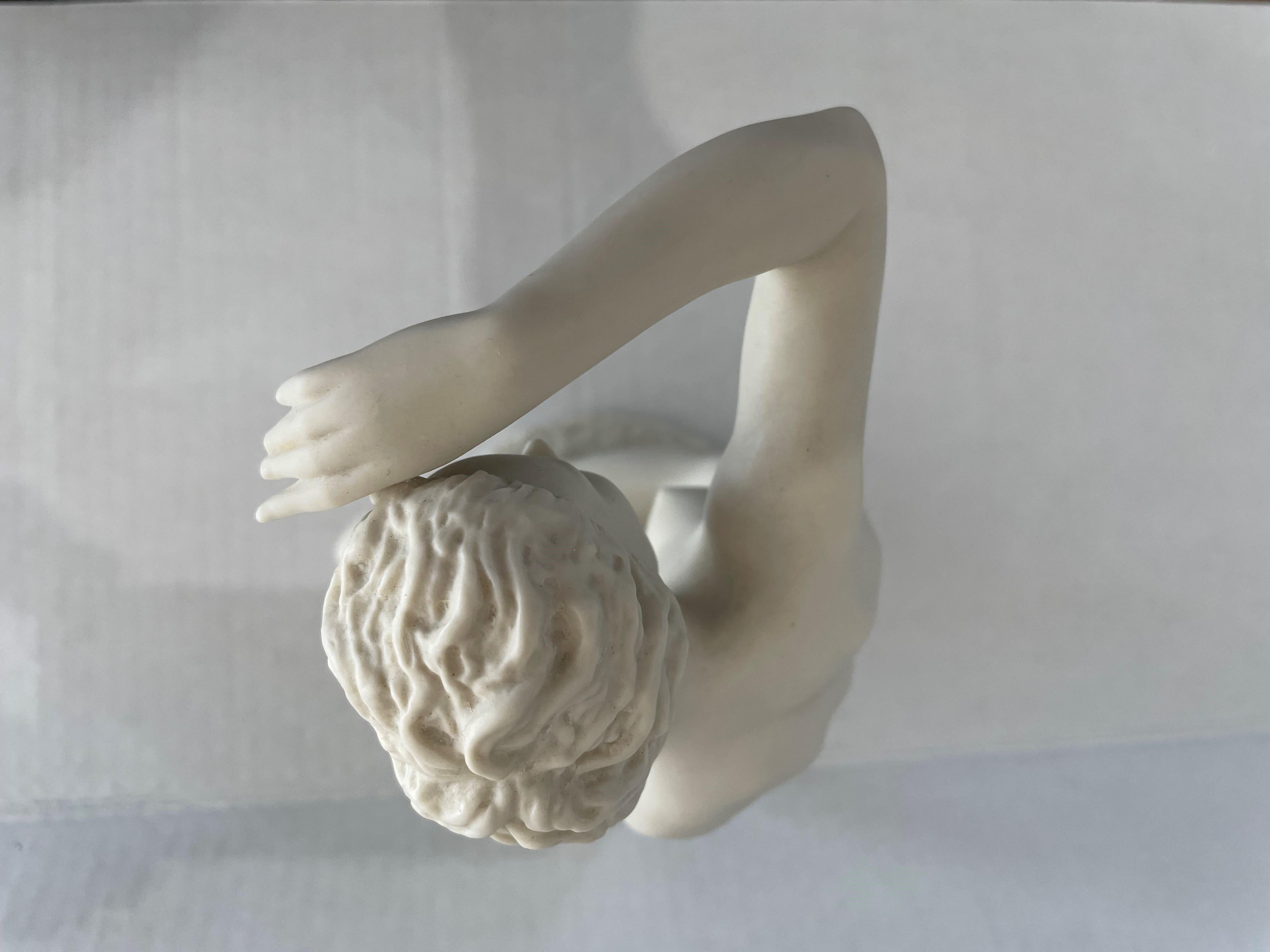 Bisque Figure of a Female Nude by Lorenz Hutschenreutner For Sale 8