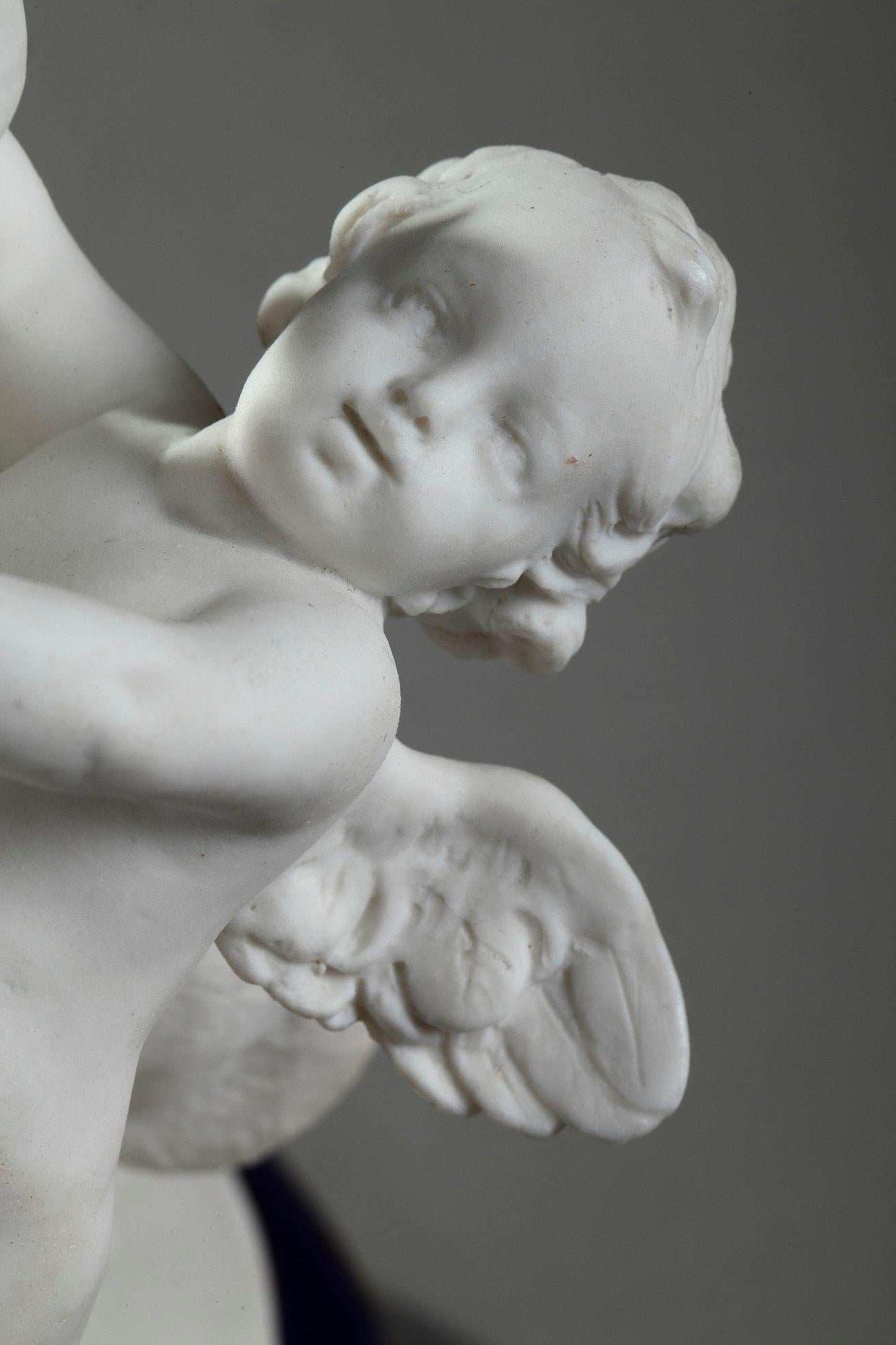 Bisque Figurine, La Rose Enflammée after Boizot by Sevres 5
