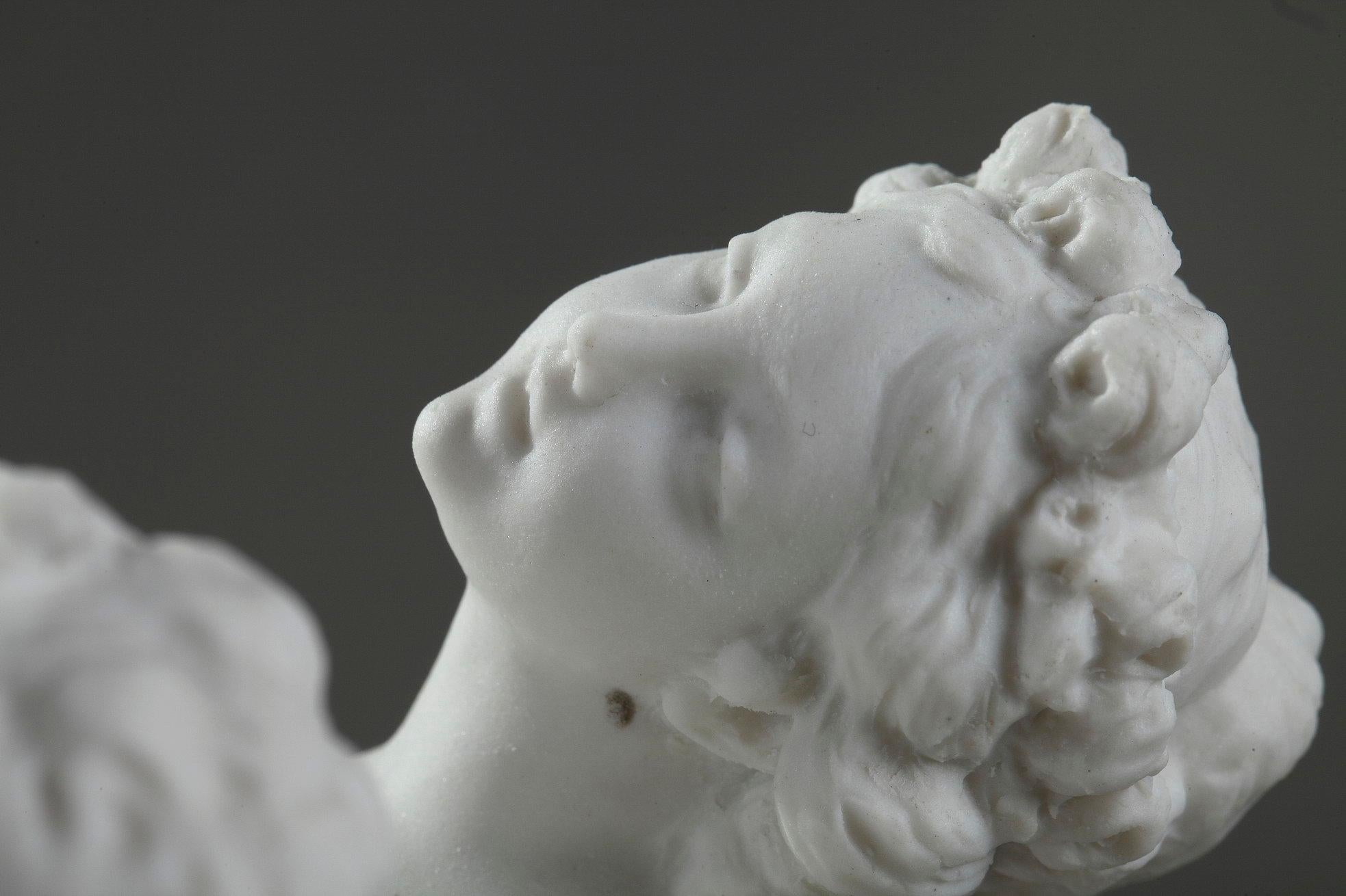 Bisque Figurine, La Rose Enflammée after Boizot by Sevres 6