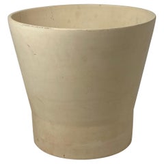Bisque Planter by Gainey Ceramics / Architectural Pottery Modernist Garden