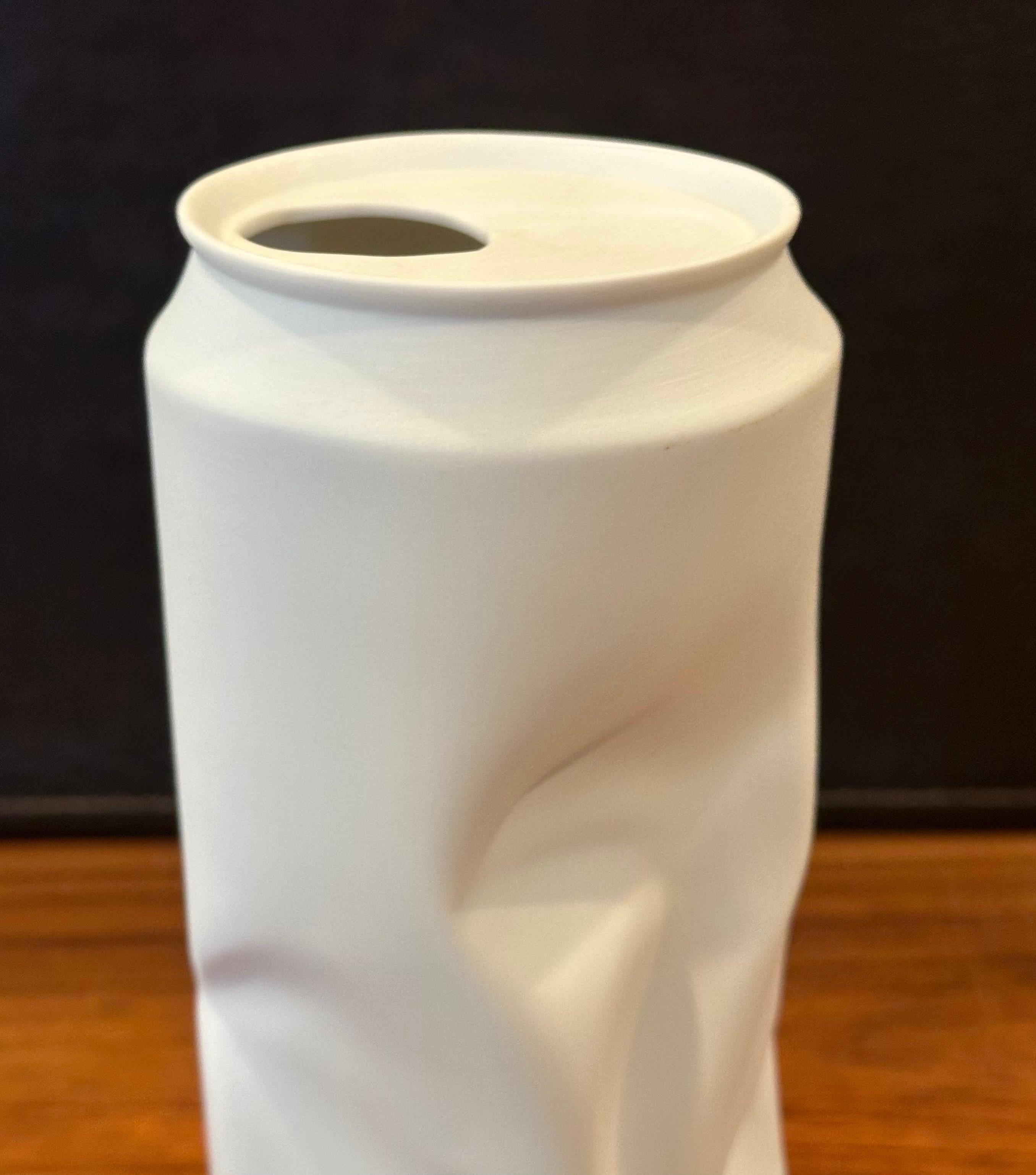 Porcelaine Vases en porcelaine biscuit et sacs en papier de Rosenthal Studio-Line « Do Not Litter » en vente