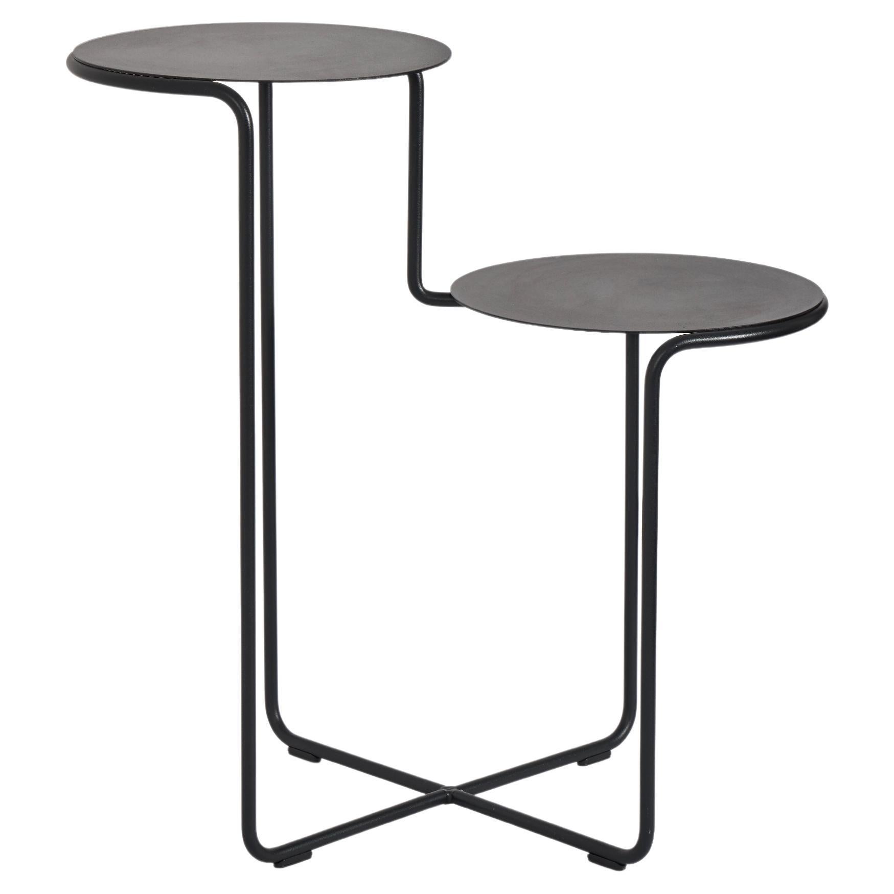 Bistable Aureo Contemporary Brass Side Table Made in Italy by LapiegaWD