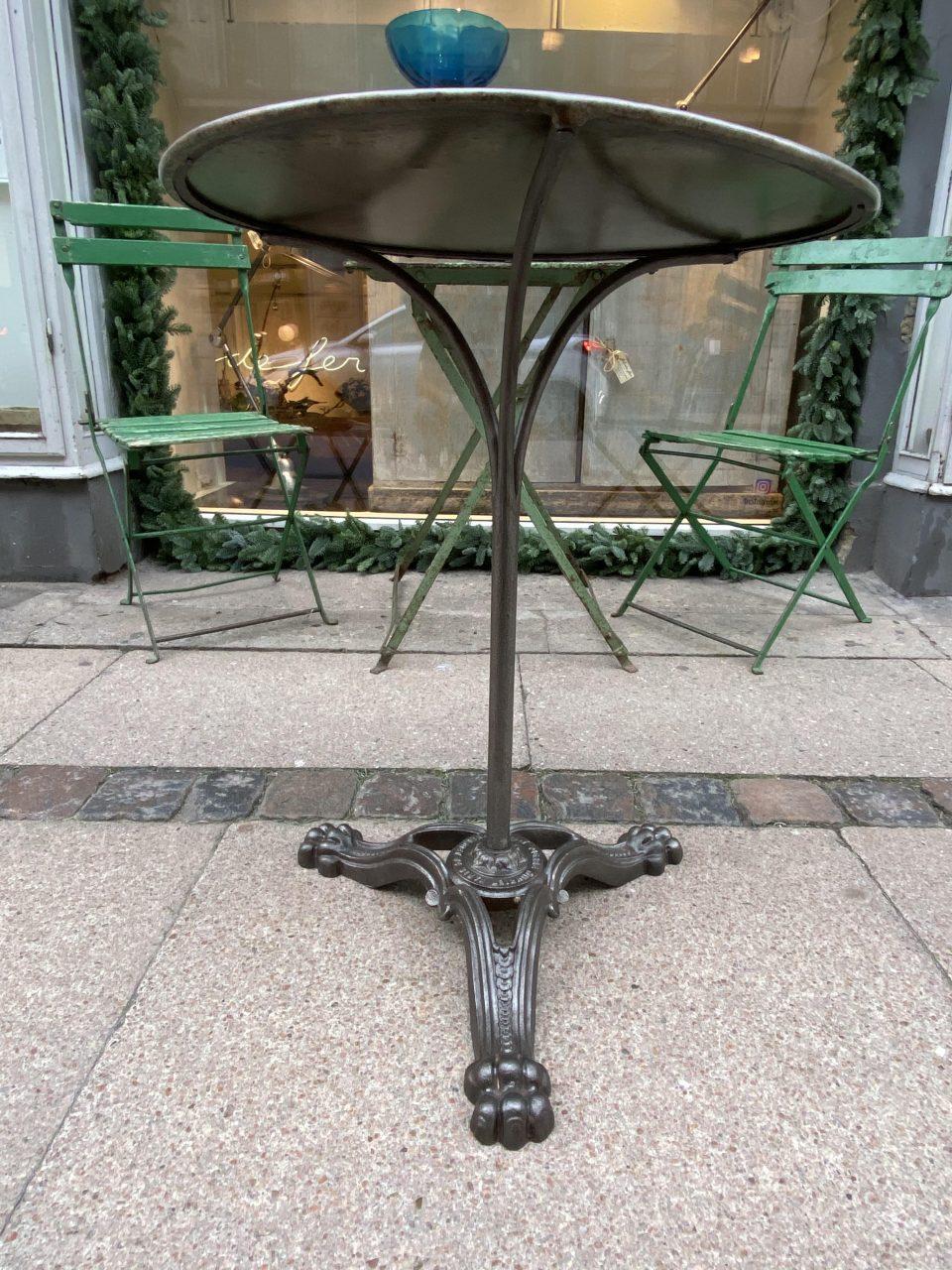 French Bistro or Café Table, Early 1900s, France