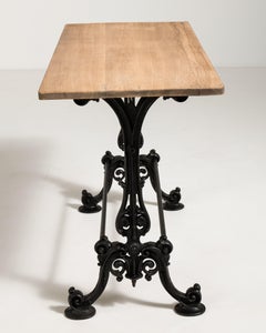 Bistro Cast Iron Side Table