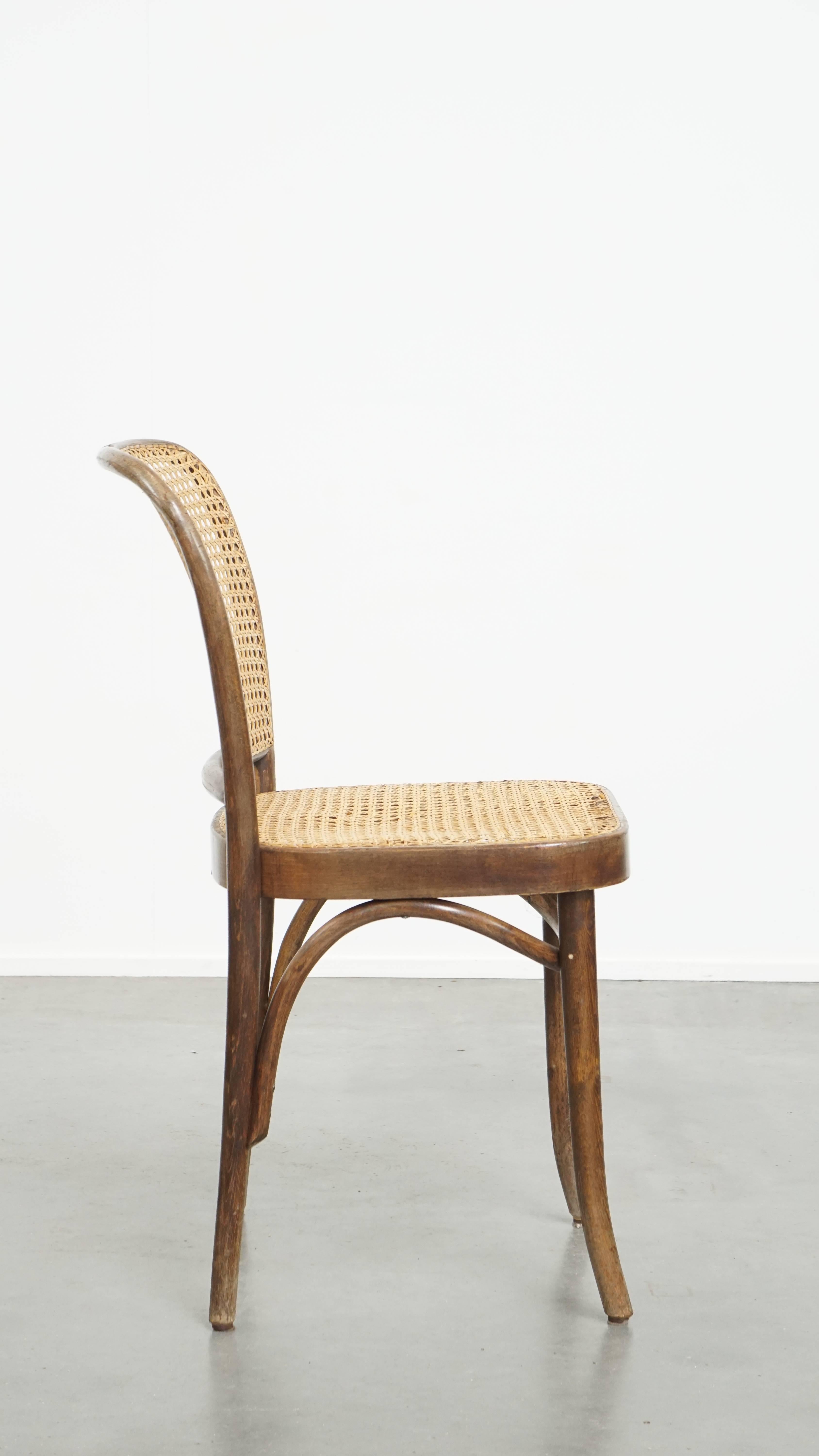 Classical Roman Bistro Chair with Wooden Frame For Sale