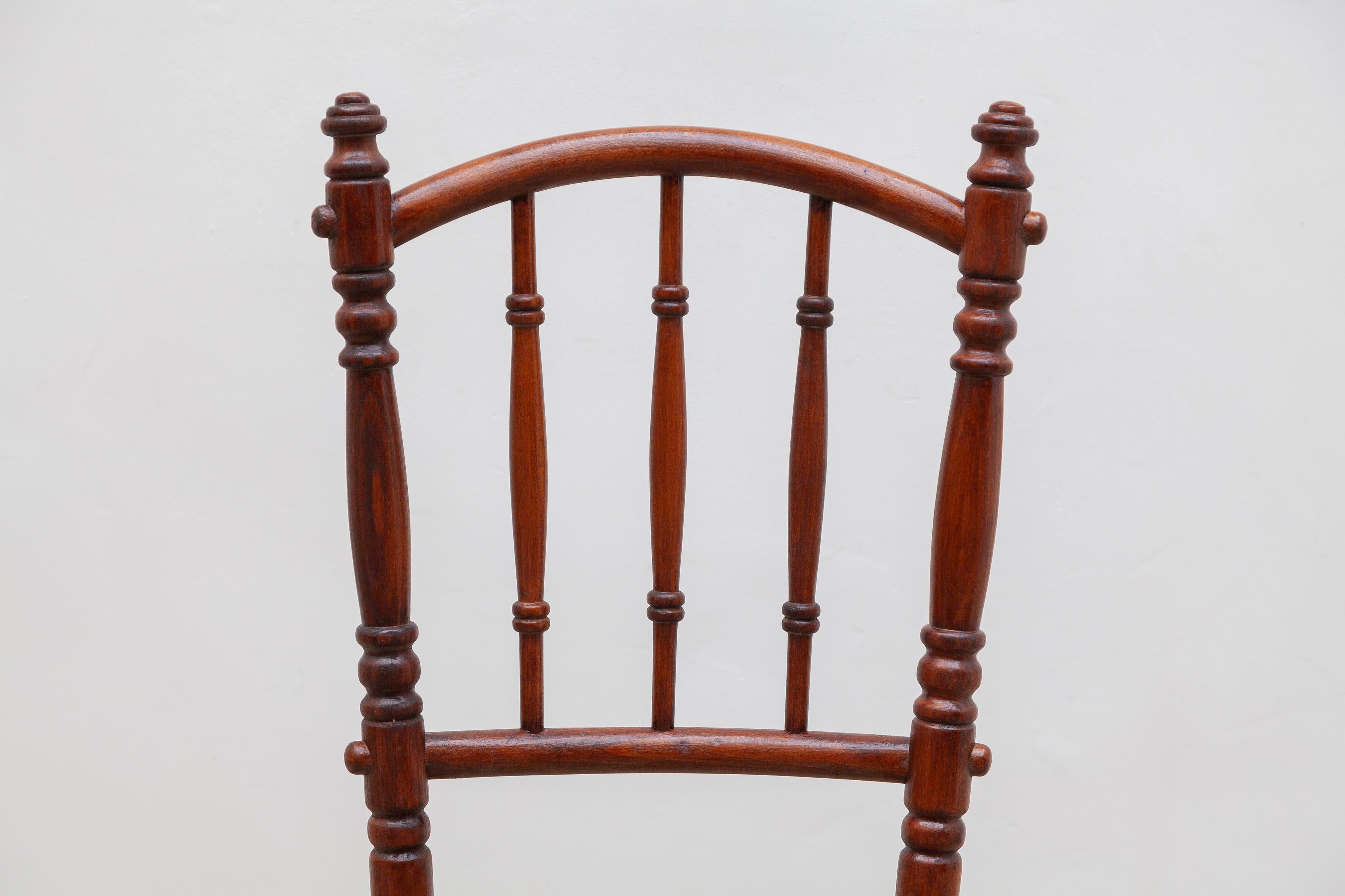 Hand-Crafted Bistro Dining Chair Designed by Thonet, Austria, 1910