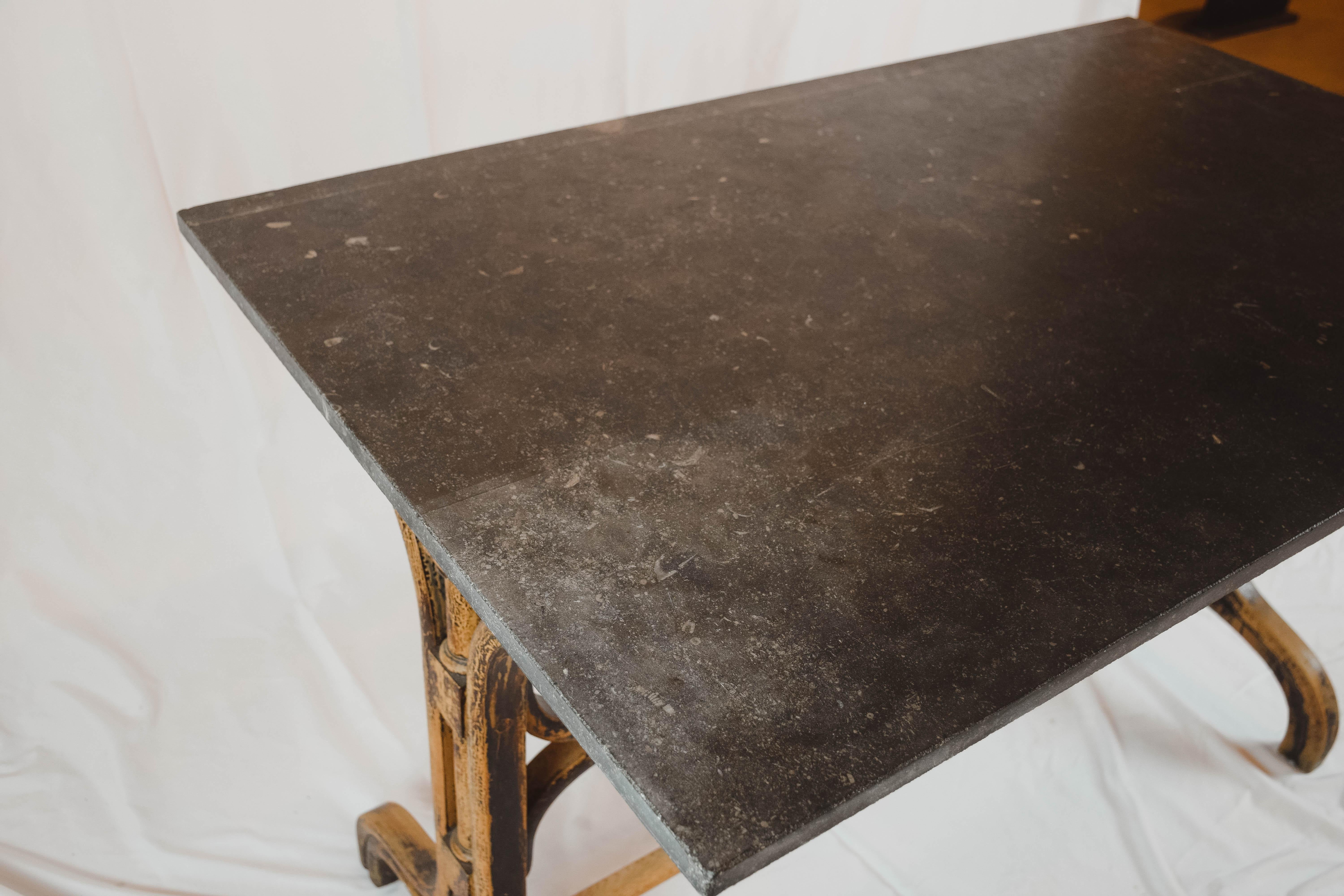 Bistro Table with Stone Top 7