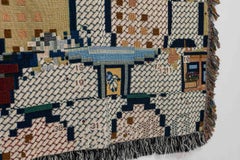 Manta Arrojadiza Bit Map 04 de Luft Tanaka, Multicolor, Digital, algodón, 60 "x80" (30 cm x 30 cm)