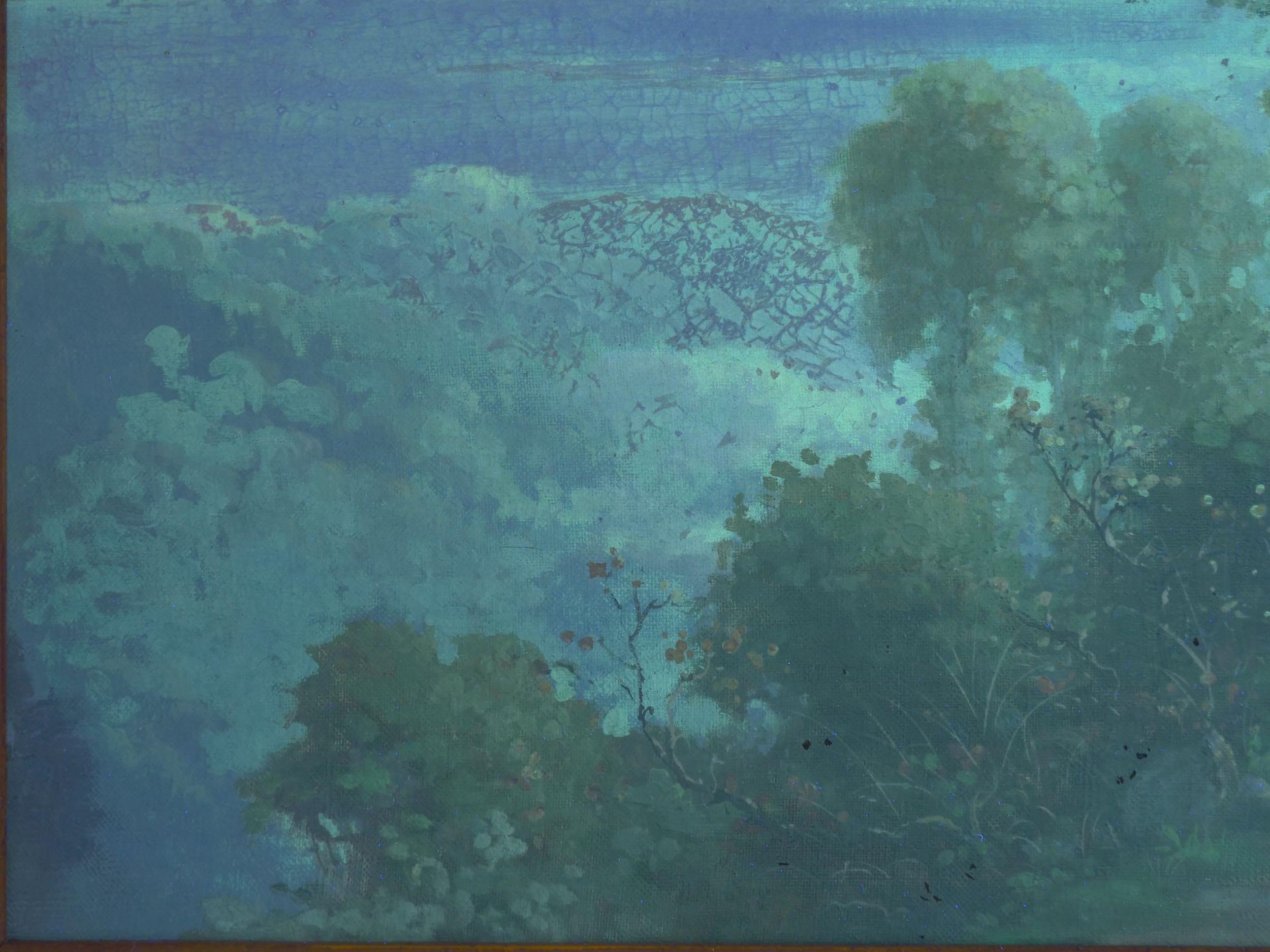 “Bit on the Old Road to Darjeeling” '1898' Antique Barbizon Painting 10
