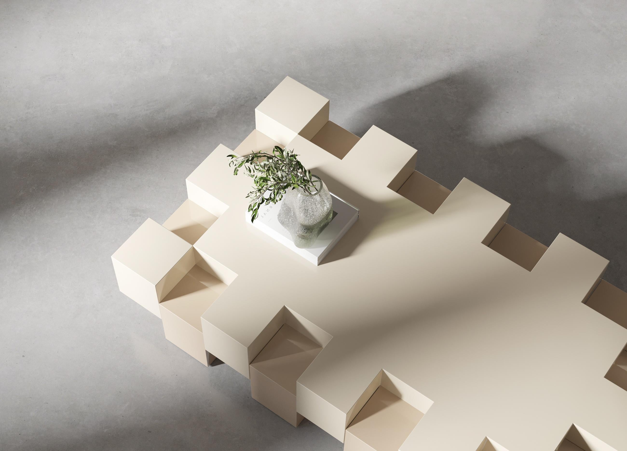 Turc Table basse Bite beige Hermhaus en vente