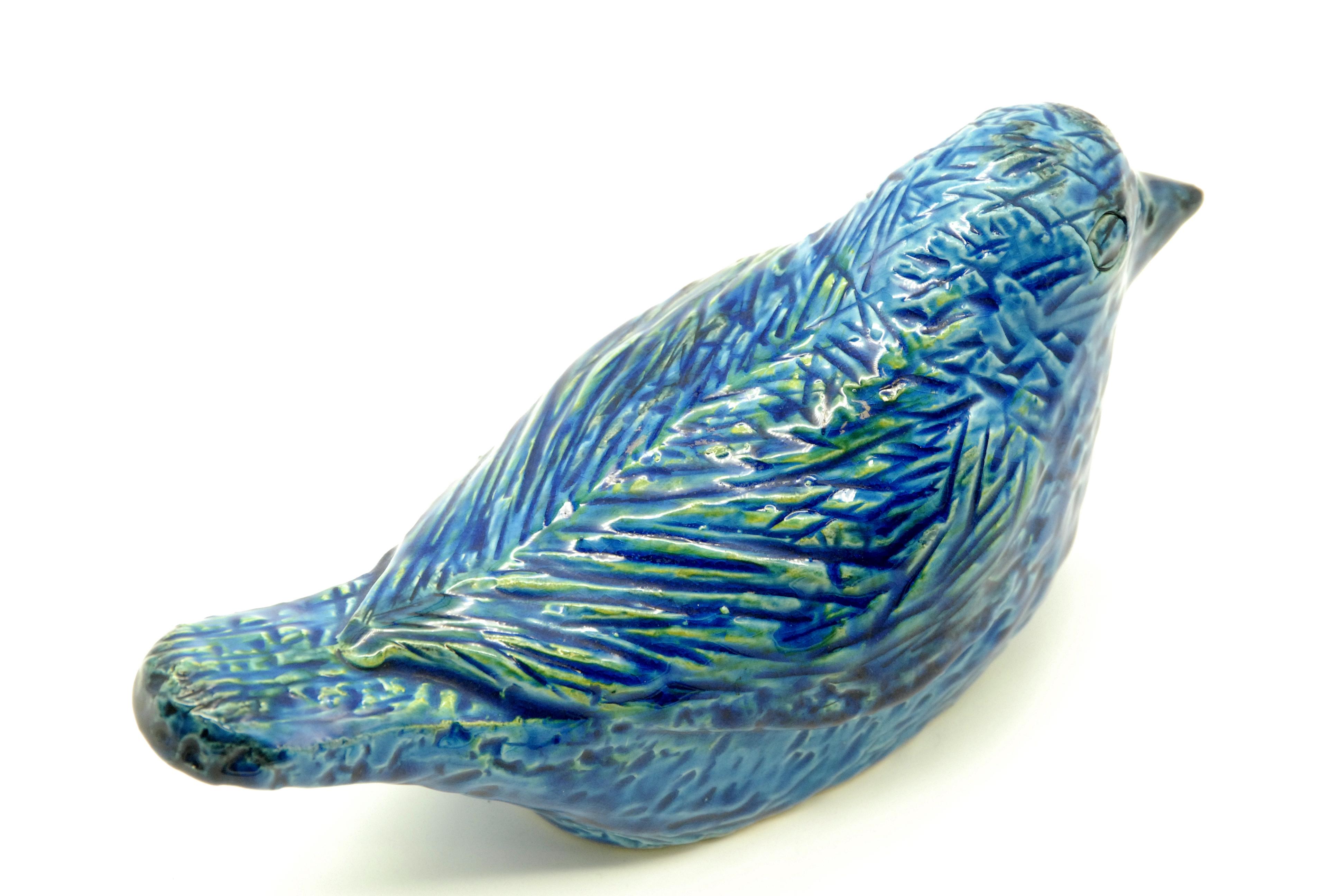 Mid-Century Modern Bitossi Aldo Londi Bird, Italy, circa 1968