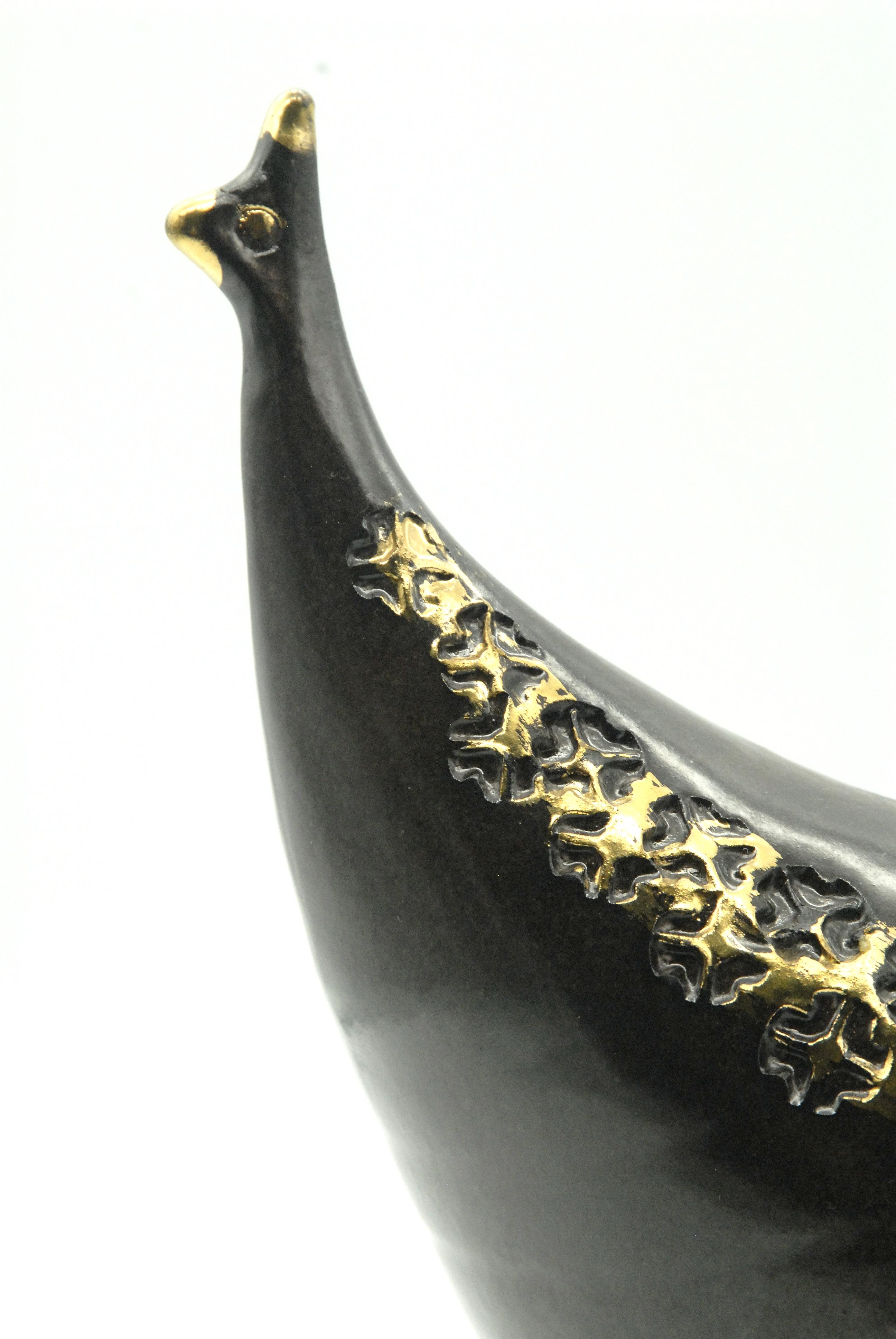 Mid-Century Modern Bitossi Aldo Londi Bird Vase, Italy, circa 1968